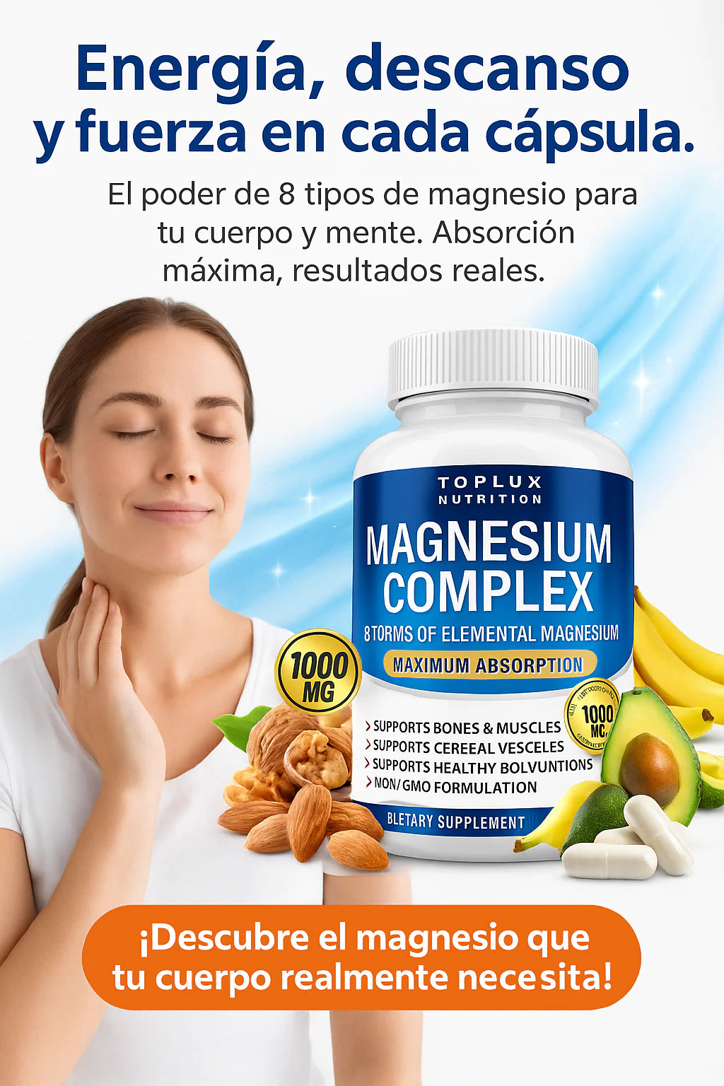 MAGNESIUM COMPLEX | Tu aliado diario para el bienestar y la vitalidad