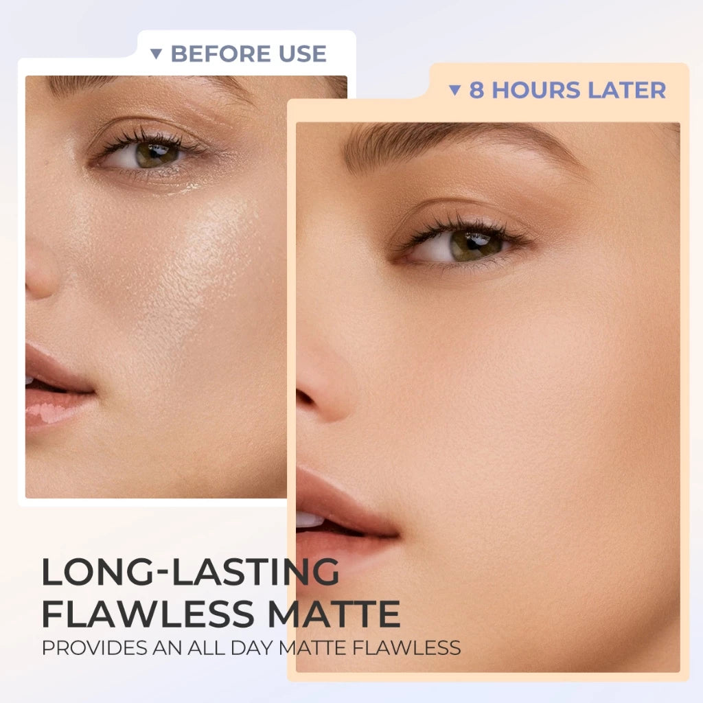 SACE LADY: POLVO COMPACTO MATE A PRUEBA DE AGUA CON PROTECCIÓN UV.